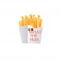 Logo & stationery # 1227135 for create a though logo and company theme for What the Fries contest