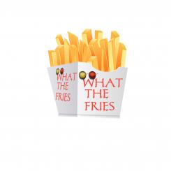 Logo & stationery # 1227139 for create a though logo and company theme for What the Fries contest