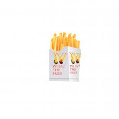 Logo & stationery # 1227159 for create a though logo and company theme for What the Fries contest