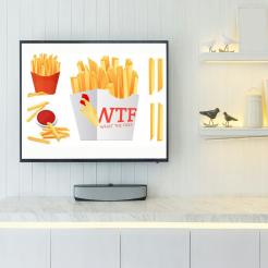 Logo & stationery # 1227162 for create a though logo and company theme for What the Fries contest