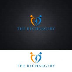 Logo & Huisstijl # 1109205 voor Ontwerp een pakkend logo voor The Rechargery  vitaliteitsontwikkeling vanuit hoofd  hart en lijf wedstrijd