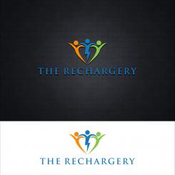 Logo & Huisstijl # 1109206 voor Ontwerp een pakkend logo voor The Rechargery  vitaliteitsontwikkeling vanuit hoofd  hart en lijf wedstrijd