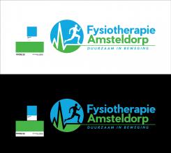 Logo & stationery # 1089861 for A sporty  distinctive logo for a physiotherapy practice in Amsterdam contest