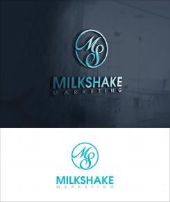Logo & Huisstijl # 1104556 voor Wanted  Tof logo voor marketing agency  Milkshake marketing wedstrijd