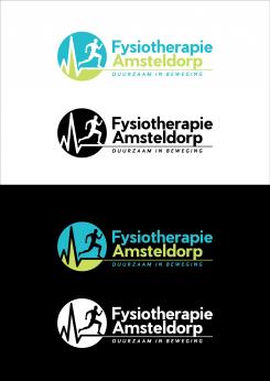 Logo & stationery # 1089715 for A sporty  distinctive logo for a physiotherapy practice in Amsterdam contest
