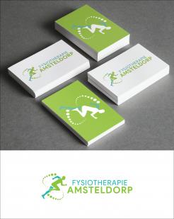 Logo & stationery # 1088123 for A sporty  distinctive logo for a physiotherapy practice in Amsterdam contest