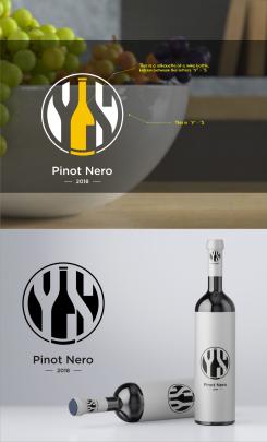 Logo & stationery # 1058612 for Label for a chilled Pinot Nero  Red Wine  from Italy contest