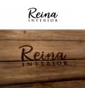 Logo & stationery # 1243389 for Logo for interior design  Reina  stam en staal  contest