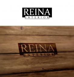 Logo & stationery # 1243405 for Logo for interior design  Reina  stam en staal  contest