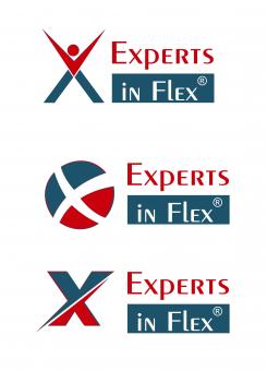 Logo & Huisstijl # 1042178 voor Ontwikkel een eigentijds logo en basis huisstijl  kleurenschema  font  basis middelen  voor  Experts in Flex’  wedstrijd