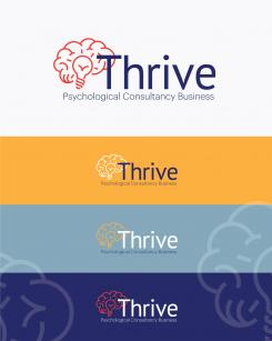 Logo & stationery # 996851 for Design a fresh and clear logo and House Style for my Psychological Consultancy Business called Thrive contest