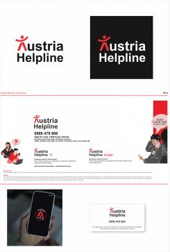 Logo & stationery # 1253626 for Order to devlop a logo for our B2C product  Austria Helpline  contest
