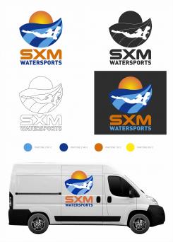Logo & stationery # 1095963 for Logo and corporate identity for water sports company Caribbean Island contest