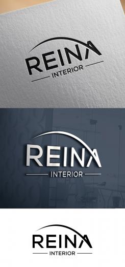 Logo & stationery # 1245907 for Logo for interior design  Reina  stam en staal  contest