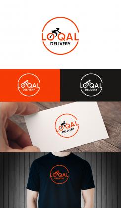 Logo & stationery # 1252241 for LOQAL DELIVERY is the takeaway of shopping from the localshops contest