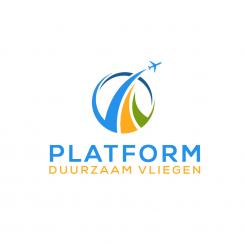 Logo & stationery # 1054617 for Logo and corporate identity for Platform Duurzaam Vliegen contest