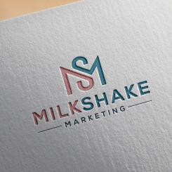 Logo & Huisstijl # 1105189 voor Wanted  Tof logo voor marketing agency  Milkshake marketing wedstrijd