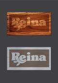 Logo & stationery # 1235245 for Logo for interior design  Reina  stam en staal  contest