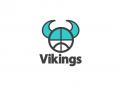 Logo & stationery # 1102741 for Basketbalclub Vikings contest
