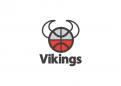 Logo & stationery # 1102459 for Basketbalclub Vikings contest