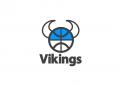 Logo & stationery # 1102460 for Basketbalclub Vikings contest