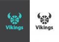 Logo & stationery # 1102461 for Basketbalclub Vikings contest