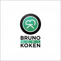 Logo & stationery # 1298118 for Logo for ’Bruno komt koken’ contest