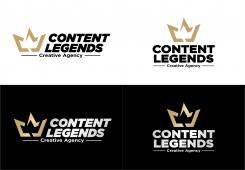 Logo & Huisstijl # 1216911 voor Rebranding van logo en huisstijl voor creatief bureau Content Legends wedstrijd