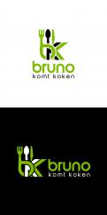 Logo & stationery # 1298477 for Logo for ’Bruno komt koken’ contest