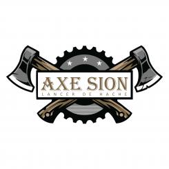 Logo & stationery # 1151635 for Create our logo and identity! We are Axe Sion! contest