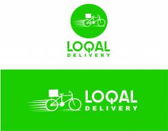 Logo & stationery # 1244872 for LOQAL DELIVERY is the takeaway of shopping from the localshops contest