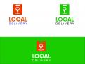 Logo & Huisstijl # 1244709 voor LOQAL DELIVERY is de thuisbezorgd van boodschappen van de lokale winkeliers  wedstrijd