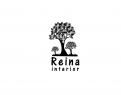Logo & stationery # 1242208 for Logo for interior design  Reina  stam en staal  contest