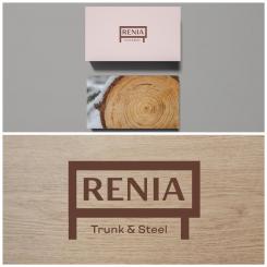Logo & stationery # 1237912 for Logo for interior design  Reina  stam en staal  contest