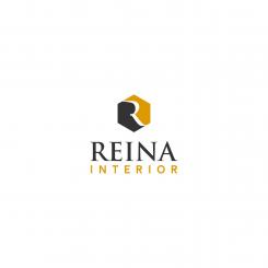 Logo & stationery # 1239969 for Logo for interior design  Reina  stam en staal  contest