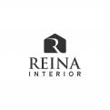 Logo & stationery # 1239970 for Logo for interior design  Reina  stam en staal  contest