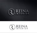 Logo & stationery # 1235589 for Logo for interior design  Reina  stam en staal  contest