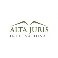 Logo & stationery # 1019029 for LOGO ALTA JURIS INTERNATIONAL contest