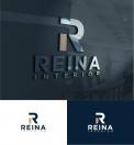 Logo & stationery # 1234329 for Logo for interior design  Reina  stam en staal  contest