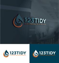 Logo & stationery # 1184785 for corporate identity and logo for a cleaning and maintenance company contest