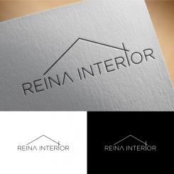 Logo & stationery # 1236678 for Logo for interior design  Reina  stam en staal  contest