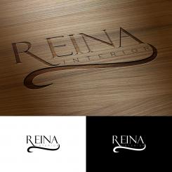 Logo & stationery # 1243201 for Logo for interior design  Reina  stam en staal  contest