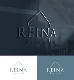 Logo & stationery # 1236690 for Logo for interior design  Reina  stam en staal  contest