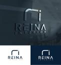Logo & stationery # 1233905 for Logo for interior design  Reina  stam en staal  contest