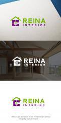 Logo & stationery # 1236133 for Logo for interior design  Reina  stam en staal  contest