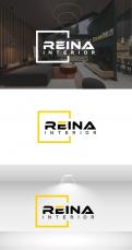 Logo & stationery # 1236136 for Logo for interior design  Reina  stam en staal  contest