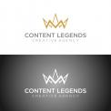 Logo & stationery # 1221915 for Rebranding logo and identity for Creative Agency Content Legends contest