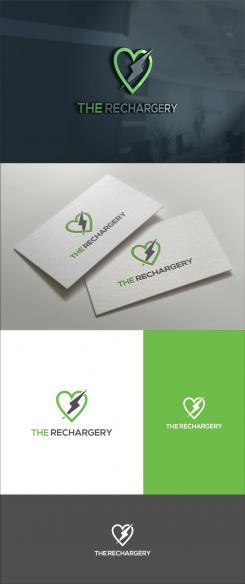 Logo & Huisstijl # 1108826 voor Ontwerp een pakkend logo voor The Rechargery  vitaliteitsontwikkeling vanuit hoofd  hart en lijf wedstrijd
