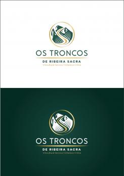 Logo & Huisstijl # 1072103 voor Huisstijl    logo met ballen en uitstraling  Os Troncos de Ribeira Sacra  Viticultural heroica   Vinedos e Vinos wedstrijd