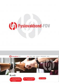 Logo & stationery # 1086953 for Make a new design for Fysiovakbond FDV  the Dutch union for physiotherapists! contest
